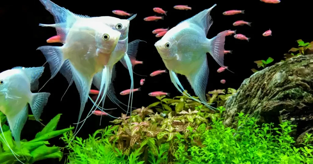 Angelfish species in tank